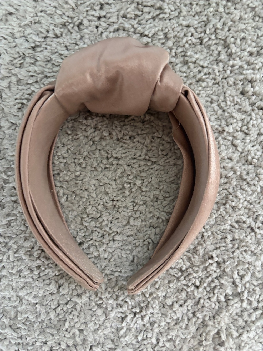 Stylish Knotted Headband - Blush Pink